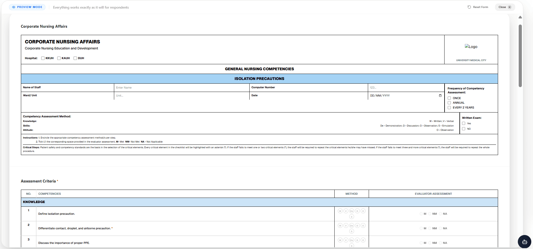 Design and manage competency templates with clearer control