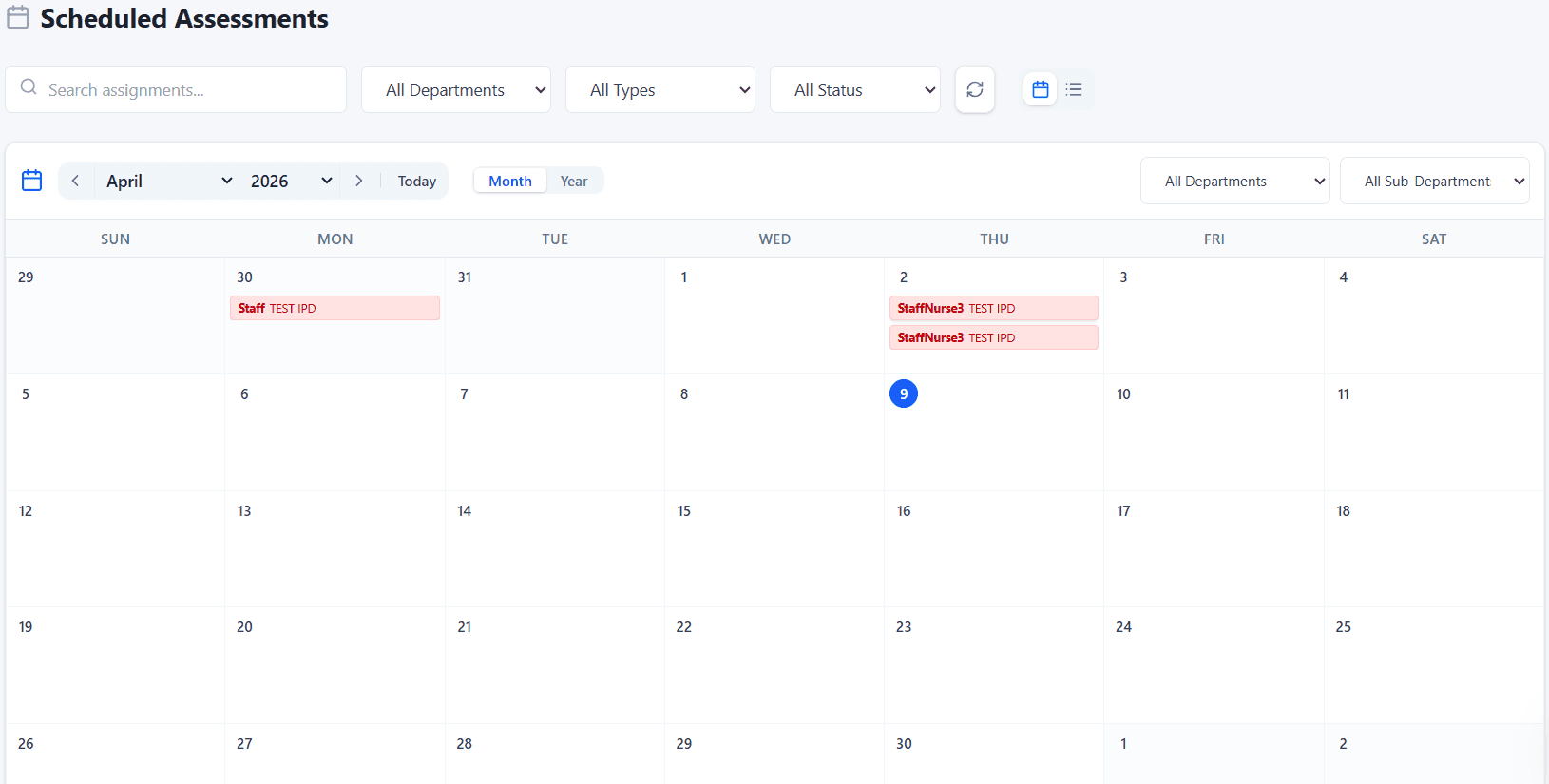 Track assignment cycles and due dates without manual spreadsheet follow-up