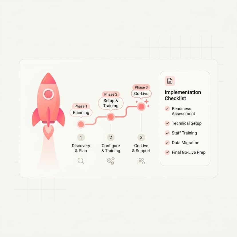 Implementation support illustration
